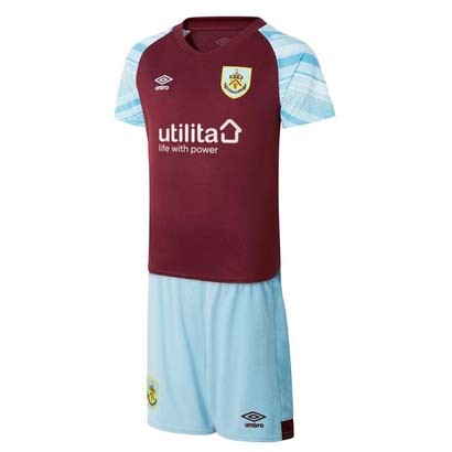 Heimtrikot Burnley Kinder 2021-2022 Günstige Fußballtrikots